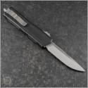 (#1278-10) Microtech Scarab II Gen III S/E Stonewash Plain - Back