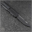 (#1278-1T) Microtech Scarab II Gen III S/E Black Plain - Back