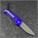 (#135-10APPU) Microtech Purple LUDT Apocalyptic Plain - Back