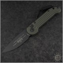 (#135-1OD) Microtech OD Green LUDT Black Standard Tactical - Front