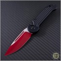 (#135-1SL) Microtech Sith Lord LUDT Red Standard - Front