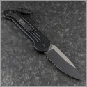 (#135-1T) Microtech LUDT Black Standard Tactical - Back