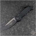 (#135-1T) Microtech LUDT Black Standard Tactical - Front