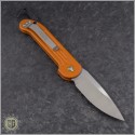 (#135-4OR) Microtech Orange LUDT Satin Standard - Back