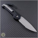 (#135-5) Microtech LUDT Satin Partially Serrated - Back