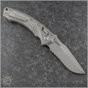 (#137RL-10APFRMS1) Microtech Knives Titanium (Frag Pattern) Amphibian Ram-Lok Apocalyptic Plain - Back