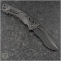 (#137RL-2DLCTFLCFS) Microtech Knives Carbon Fiber Amphibian Ram-Lok DLC Part Serrated - Back