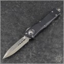 (#138-4) Microtech Troodon D/E Satin Plain - Front