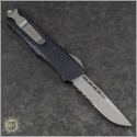 (#139-11) Microtech Troodon S/E Stonewash Partially Serrated - Back