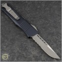 (#139-5) Microtech Troodon S/E Satin Part Serrated - Back