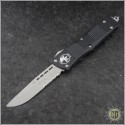 (#139-8) Microtech Troodon S/E Bead Blast Partially Serrated - Front