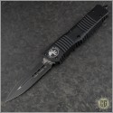(#142-1T) Microtech Combat Troodon D/E Black Plain Tactical - Front