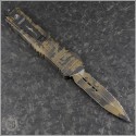 (#142-3FCCS) Microtech Combat Troodon Coyote Camo Frag Pattern - Back