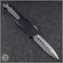 (#142-4) Microtech Combat Troodon D/E Satin Plain - Back