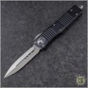 (#142-4) Microtech Combat Troodon D/E Satin Plain - Front
