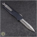 (#142-5) Microtech Combat Troodon D/E Satin Partially Serrated - Back