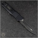 (#142-D3T) Microtech Combat Troodon D/E Tactical Double Fully Serrated - Back