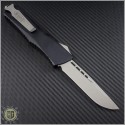 (#143-10S) Microtech Combat Troodon S/E Stonewash Plain - Smooth Handle - Back