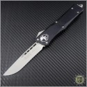 (#143-10S) Microtech Combat Troodon S/E Stonewash Plain - Smooth Handle - Front
