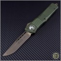 (#143-13OD) Microtech OD Green Combat Troodon S/E Bronze Plain - Front