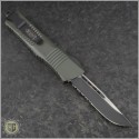 (#143-2OD) Microtech OD Green Combat Troodon S/E Black Partially Serrated - Back