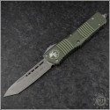 (#144-10APOD) Microtech OD Green Combat Troodon Tanto Apocalyptic Plain  - Front