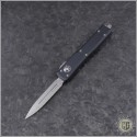 (#147-10) Microtech UTX-70 D/E Stonewash Plain - Front