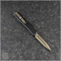 (#147-13) Microtech UTX-70 D/E Bronzed Plain - Back