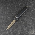 (#147-13) Microtech UTX-70 D/E Bronzed Plain - Front