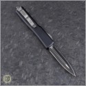 (#147-1PR) Microtech UTX-70 D/E Black Plain Proof Run - Back
