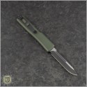 (#148-1OD) Microtech OD Green UTX-70 S/E Black Plain - Back