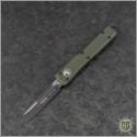 (#148-1OD) Microtech OD Green UTX-70 S/E Black Plain - Front