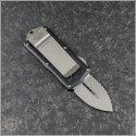 (#157-12) Microtech Exocet Stonewash Fully Serrated - Back
