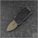 (#157-13AP) Microtech Exocet T/E Bronzed Apocalyptic Plain - Front