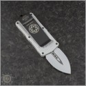 (#157-1ST) Microtech Exocet White D/E Plain - Back