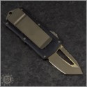 (#158-13) Microtech Exocet T/E Bronzed Plain - Back