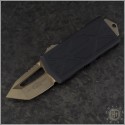 (#158-13) Microtech Exocet T/E Bronzed Plain - Front