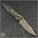 (#160-13SSOD) Microtech OD Green Socom Elite S/E Bronze Signature Series - Back