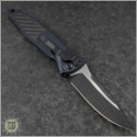 (#160A-1CFI) Microtech Socom Elite Auto S/E Standard w/ Carbon Fiber Inlays - Back