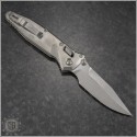 (#160RLS-10SMS3) Microtech Titanium Socom Elite Ram-Lok S/E Stonewash Plain Slab Side - Back