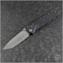 (#161-10AP) Microtech Socom Elite M/A Stonewash Plain Tanto - Front