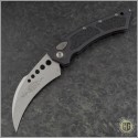 (#166-10PR) Microtech Knives Hawk Proof Run Stonewash Plain - Front