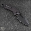 (#169-1T) Microtech Stitch Auto Black Tactical - Back