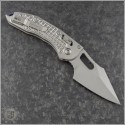 (#169RL-10FRMS2) Microtech Titanium Stitch Ram-Lok Stonewash Plain - Back