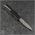 (#1701M-11AP) Microtech Knives Hera II Mini Bayonet Stonewash Part Serrated - Back