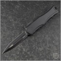 (#1702-1T) Microtech Knives Hera II Black D/E Plain - Front