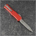 (#1702M-12APRD) Microtech Knives Red Hera II Mini D/E Apocalyptic - Back
