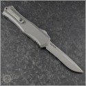 (#1705-10APNC) Microtech Knives Natural Clear Hera II Apocalyptic Recurve Plain - Back