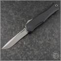 (#1705-10) Microtech Knives Hera II Stonewash Recurve Plain - Front