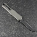 (#1705-1NC) Microtech Knives Natural Clear Hera II Black Tacitcal Recurve Plain - Back
